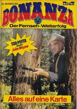 Bonanza 96 original Bastei mit Poster