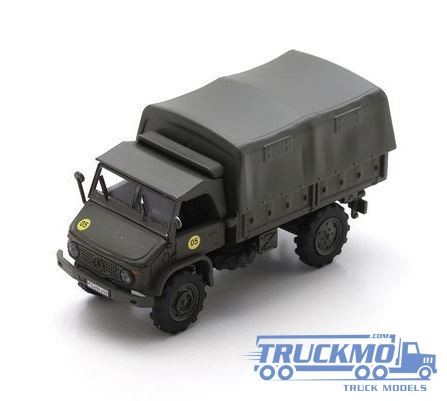 Schuco unimog s404 german army - schuco,