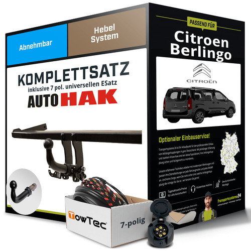 Anhängerkupplung abnehmbar