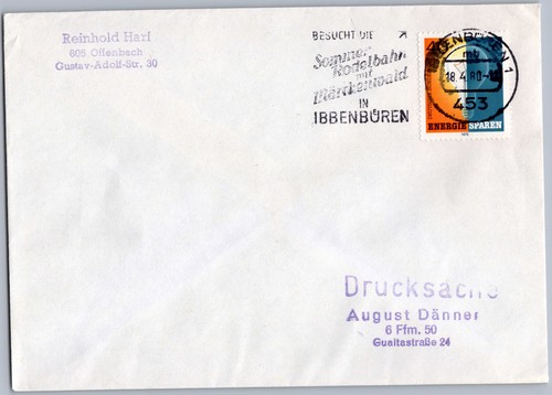 Brief sst sonderstempel - brief,
