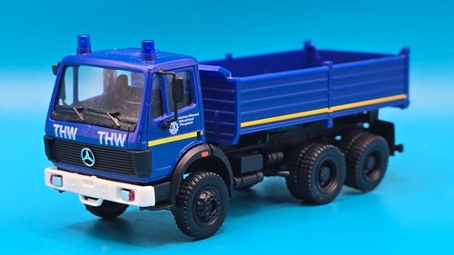 Lkw baukipper thw - lkw, mb