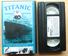Titanic, Dokumentation auf VHS, erzählt v. R0bert Powell, Castle Com. 1993, RAR