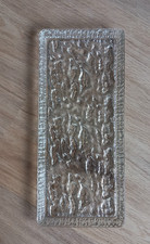 Glasplatte schwer, Maße 33,5 x14.5 cm