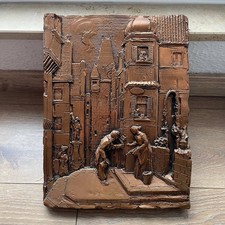 Messing-Relief „Der ewige