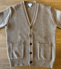 Bottega Veneta Herren Jacke Strickjacke Beige Wolle Gr. S-L / 52