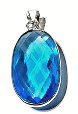 Schweizer blau topas edelstein - blau,
