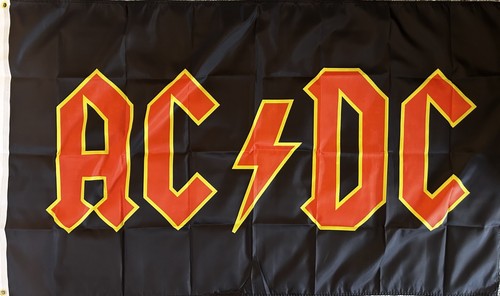 Acdc fahne 150 - 90, cm