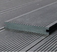 WPC Massiv Terrassendielen 20 x 140 mm, 5 Farben, Premium Terrassenboden, Muster