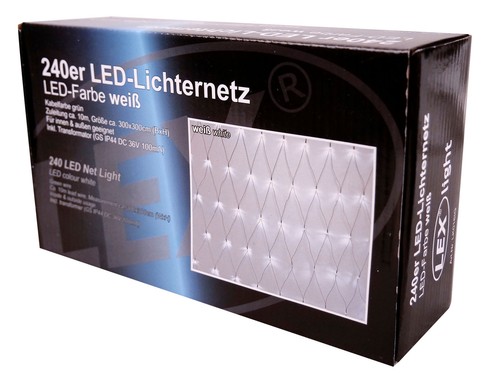 Led lichternetz 3x3m - 3x3m,