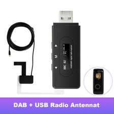 DAB+ Adapter Antennentuner DAB Box für Autoradio Digital Empfänger Externe