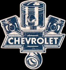 XXL Blechschild: Chevrolet