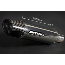 Bodis Auspuff Oval Q1 Slip-On Edelstahl (für: Honda CBR 600 RR ABS PC40 13-16 )