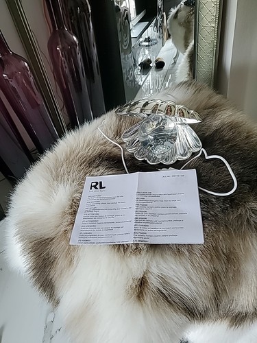Muschellampe silber mit - silber,