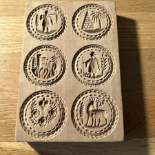 Model Springerle Gebäck Plätzchen Holz Sammler 