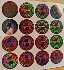 49-98 Stück Hologramm Siegel