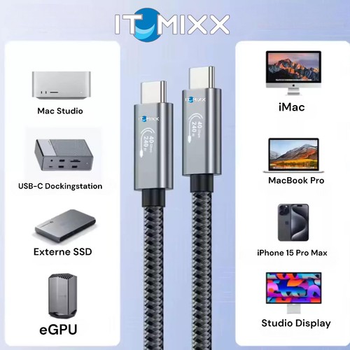 Usb4 thunderbolt kabel - thunderbolt, 4