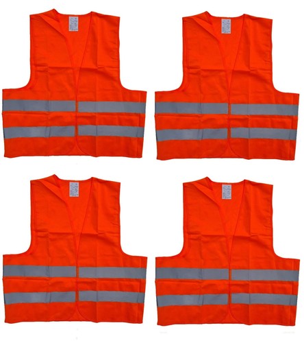 Warnweste orange auto - xl,