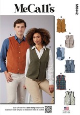 Schnittmuster Unisex Weste zum
