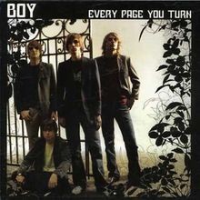 Boy every page you turn - boy,