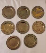 8 kleine goldfarbene Deko