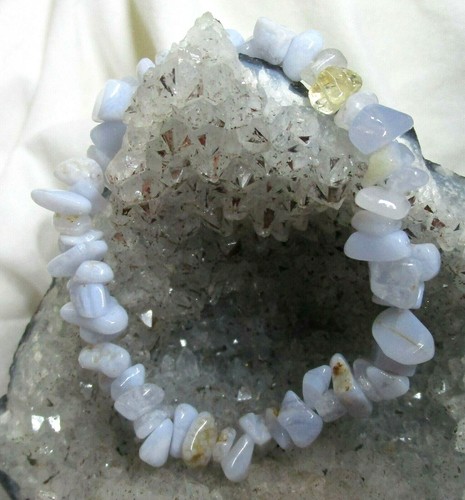 Chalcedon splitterarmband - chalcedon,