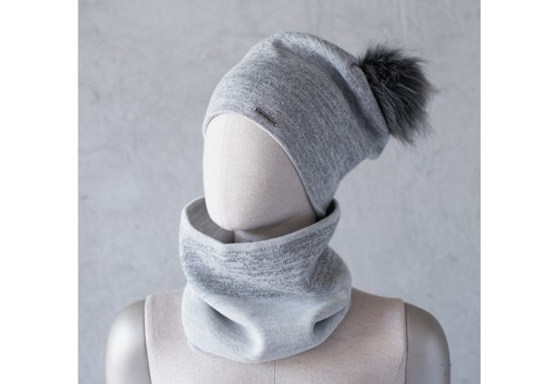Damen mütze schal winterset - schal,
