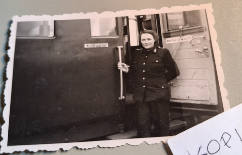 Altes foto vintage eisenbahn - foto,