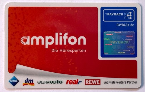 Payback karte amplifon die - payback-karte,