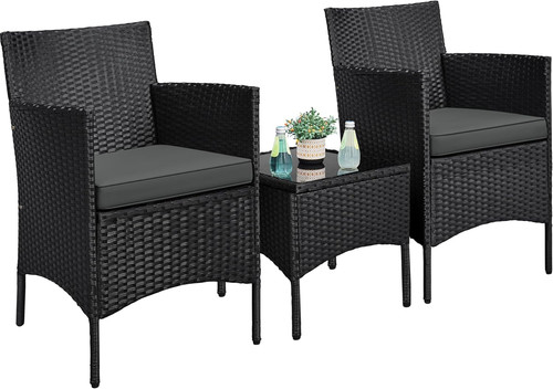 Teiliges rattan gartenset - rattan,