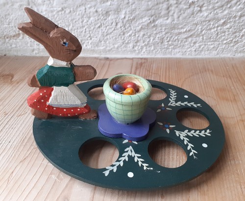 Eierplatte mit hase - mit, deko