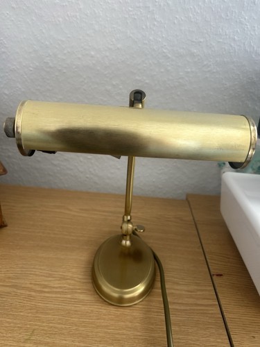 Messing klavierlampe - messing,