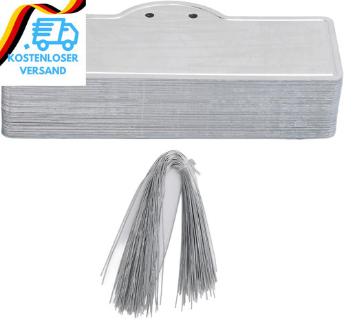 Aluminium pflanzenetiketten - aluminium,