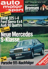 Zeitschrift Auto Motor und