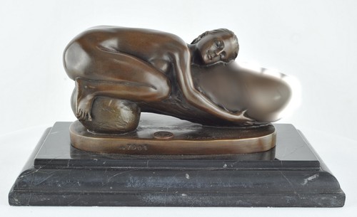 Statue nymphe sexy art - art, deco