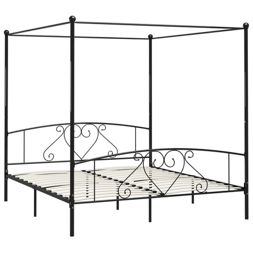 Himmelbett gestell schwarz - himmelbett-gestell,