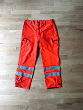 Rettungsdienst Hose Sanitäter Einsatzhose Rot Reflexstreifen Größe 52