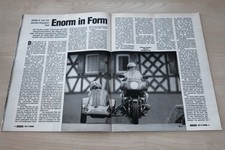 Motorrad 02/1988 BMW R 100 RS Jeaniel-Gespann mit 70PS im TEST auf 3 Seiten