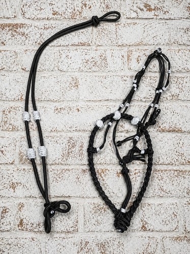 Bosal riendas negro - bosal, y
