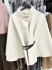 ✨ Eleganter Woll-Cape-Mantel