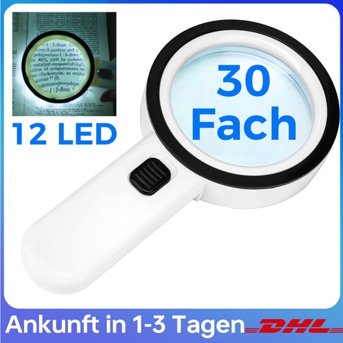 Fach lupe mit led licht - lupe, 12