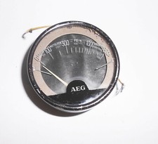 Vintage AEG Meßgerät Schalttafel 0 Grob - 3000 sehr fein Ersatzteil !
