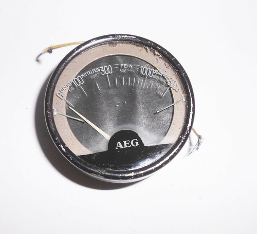 Vintage aeg meßgerät - aeg,