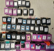 12 OEM Leere HP Druckerpatronen Tintenpatrone LEERGUT  + 45 Recyclete HP Leergut