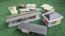 Modelleisenbahn, Spur TT, Gebäude, Häuser, Konvolut