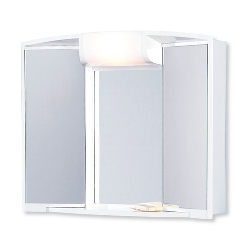 Spiegelschrank weiß mit - weiß,