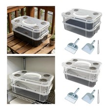 Zuchtbox für Mehlwürmer für