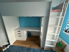 hochbett ikea weiß SMÅSTAD 90x200cm gebraucht mit matratze