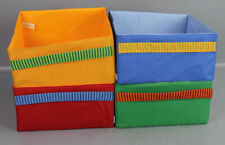 Wehrfritz & Jako-o 4 Aufbewahrungsboxen 35 x 29 x 15cm bunte Boxen Kisten B2-BB
