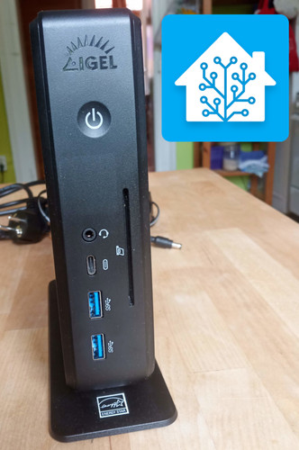 Home assistant server igel - home,