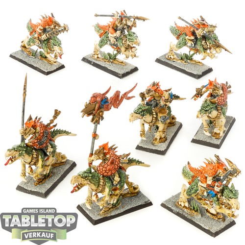 Lizardmen saurus cavalry - lizardmen,